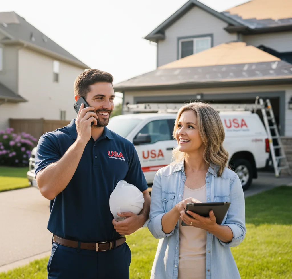 USA Roof Repair Experts customer support in Ritzville